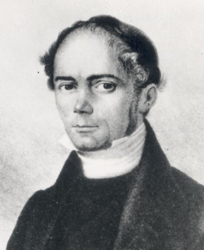 Friedrich Robert Faehlmann. Litograph by Georg Friedrich Schlater